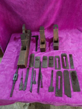 Lote de herramientas de carpintería
