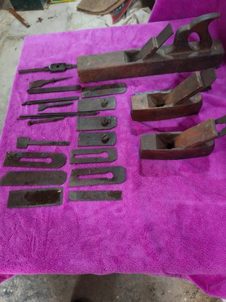 Lote de herramientas de carpintería