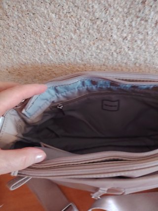 Bolso de viaje Samsonite beige