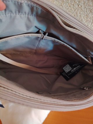 Bolso de viaje Samsonite beige