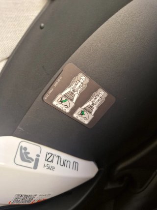 Silla coche Besafe giratoria bebé