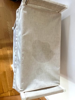 Cesto Ropa con Ruedas IKEA ENHET Blanco/Beige