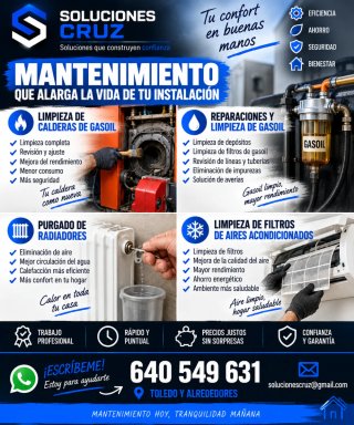 Reparacion y puesta a punto de calderas