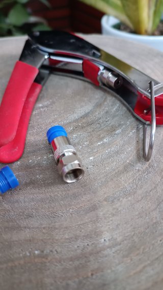 Conjunto Ferramentas Prensagem Cabo Coaxial