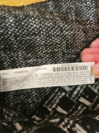 Maglione Zara donna collo alto fantasia