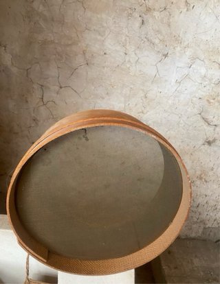 Criba Antigua Madera Rústica