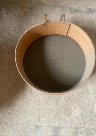 Criba Antigua Madera Rústica