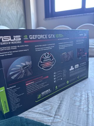Tarjeta Gráfica ASUS GeForce GTX 1070 Ti