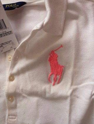 Polo Ralph Lauren Blanco Rosa
