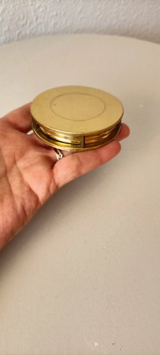 Lupa Antigua Pisapapeles Latón