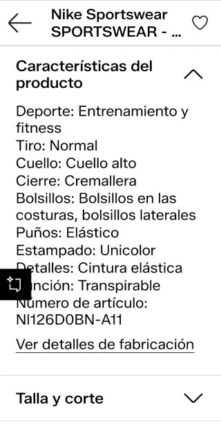 Chándal Nike Niñ@ Talla XL Light Bone