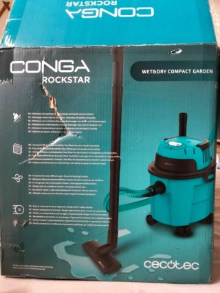Aspiradora Sólido/Líquido Cecotec Conga