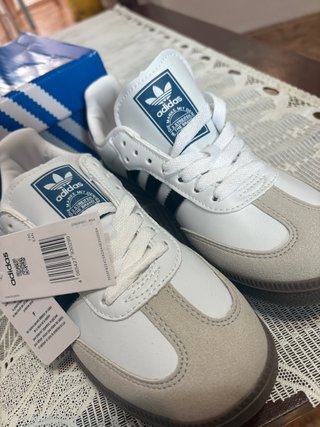 Adidas Samba Talla 38 Beige/Blanco Nuevas