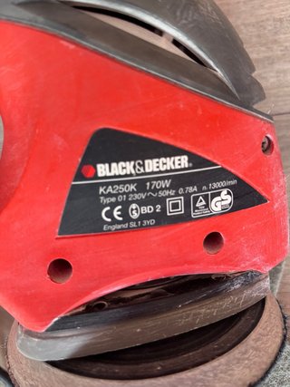 Lijadora Black & Decker
