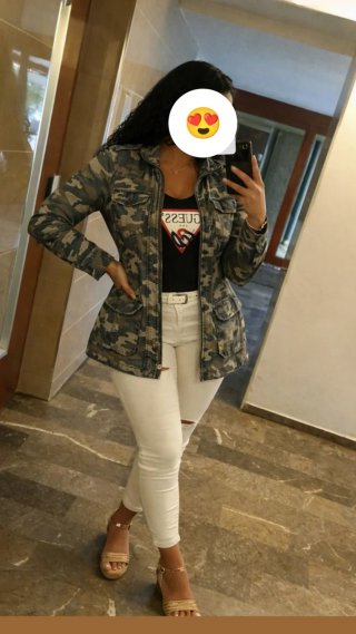 Chaqueta militar Stradivarius Talla S