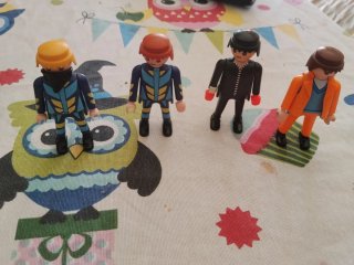 Playmobil Coche con lancha