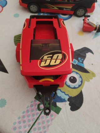 Playmobil Coche con lancha