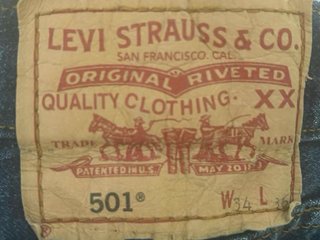 Levi's 501 Vintage Originali W34 L36