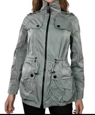 Giacca Parca Donna Burberry Grigia
