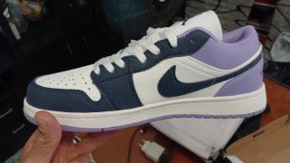 Zapatillas Jordan Nuevas Morado/Blanco