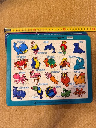 Lote de 5 Puzzles Infantiles Educativos