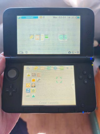 Nintendo 3DS XL + Cargador + Lápiz