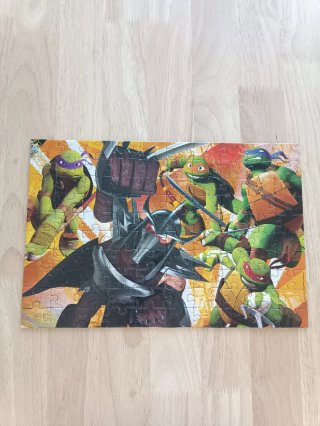 3 Puzzles Tortugas Ninja Educa 80-150-100 piezas