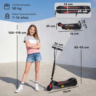Patinete Eléctrico Niños Plegable