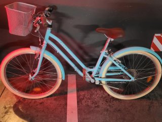 Bicicleta Elops Decathlon Azul