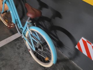 Bicicleta Elops Decathlon Azul