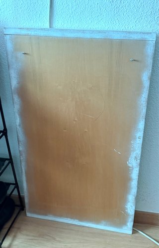 Espejo Vertical Madera y Cristal