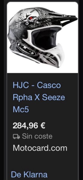 Casco Moto HJC talla M “58”