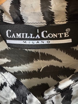 Camicetta Seta Zebrata Camilla CONTE Italy