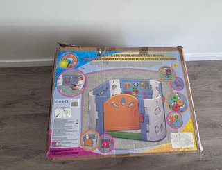 Parque Infantil Modular Azul y Blanco