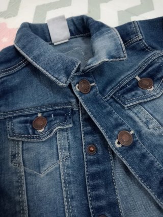 Chaqueta vaquera bebé 6 meses