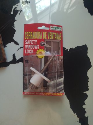 Cerradura de seguridad para ventanas