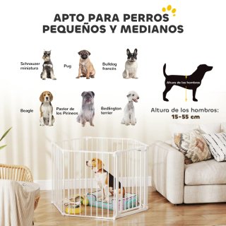 Barrera seguridad plegable blanca
