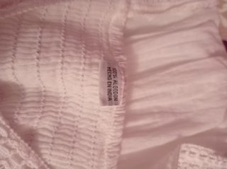 Vestido blanco ibicenco mujer