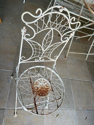 Conjunto Mesa y Sillas Jardín Vintage