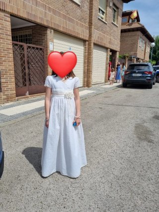 Vestido largo primera comunión