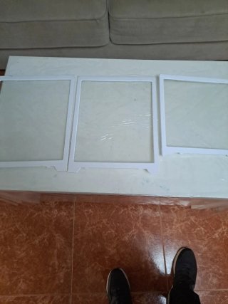Bandejas cristal  Samsung 3 unid
