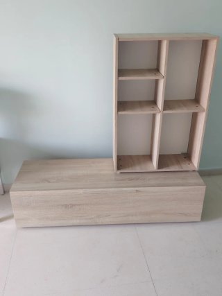 Mueble de salón de madera