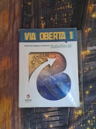 Valencià, llengua i literatura, batxillerat, 1
