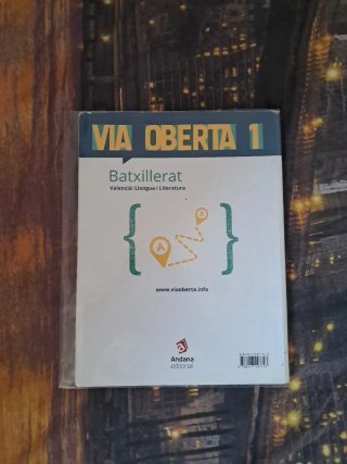 Valencià, llengua i literatura, batxillerat, 1