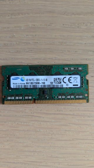 Módulo RAM Portátil 4GB DDR3L 1600MHz Samsung