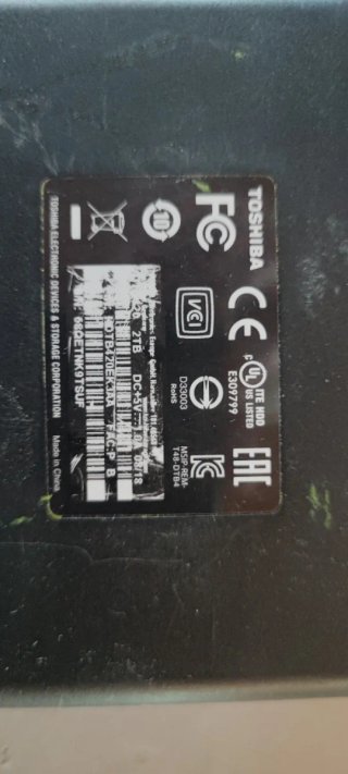 Hard Disk Esterno Toshiba 2TB