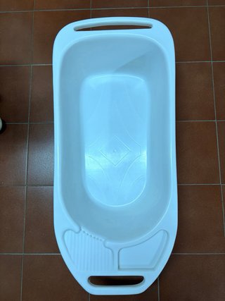 Bañera para bebé blanca