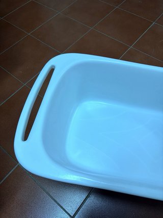 Bañera para bebé blanca