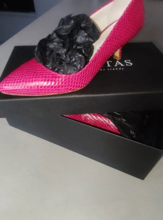 Zapatos de tacón TAS rosa