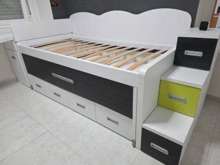 Dormitorio juvenil completo alta calidad.